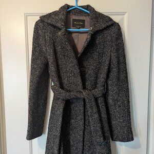 Vintage Long Wool Blend Coat